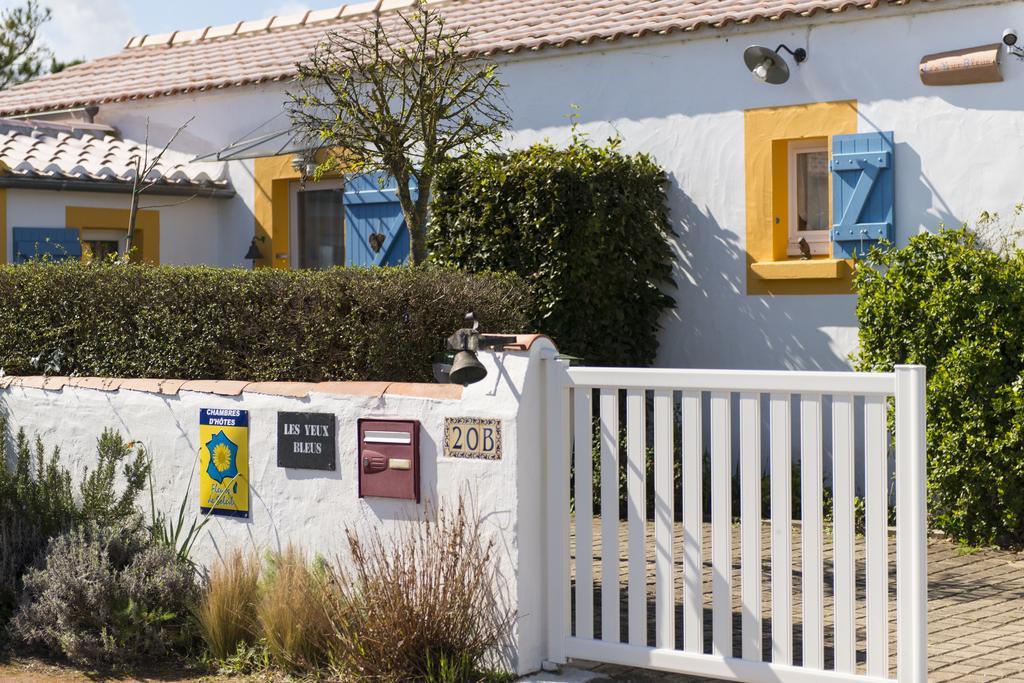 Les Yeux Bleus Bed & Breakfast Noirmoutier-en-l'Ile Eksteriør billede
